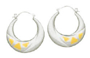 Platinum Earrings