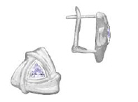 Platinum Earrings